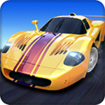 sports car racing android application logo